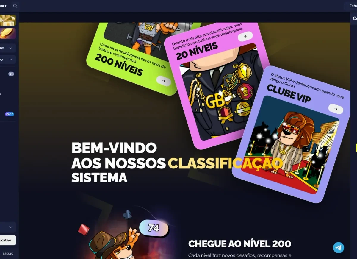 Goldbet: la página del sistema de rangos
